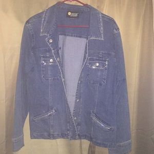 Christine Alexander Jean jacket